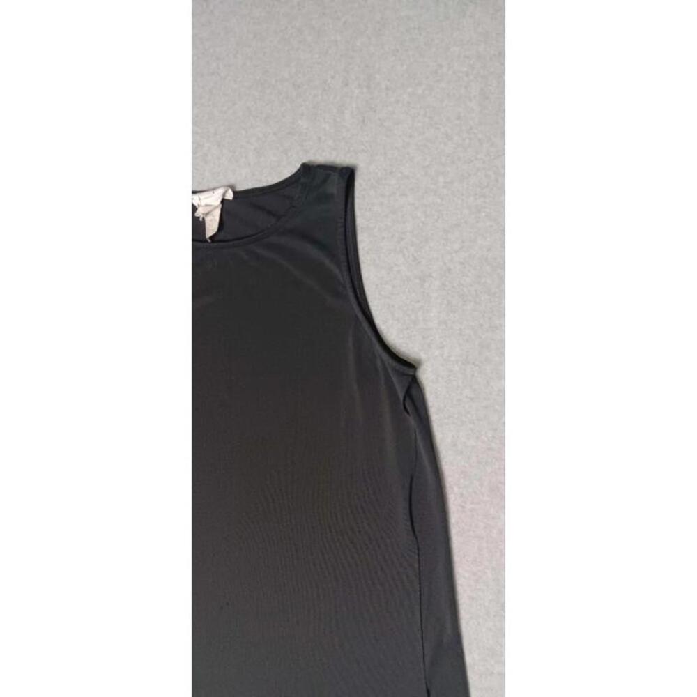 Sadie And Sage Sleeveless Tsnk Top Womens Size Small Black Slits Up The Sides - Picture 5 of 9